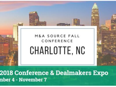 M&A Source Fall 2018 Conference