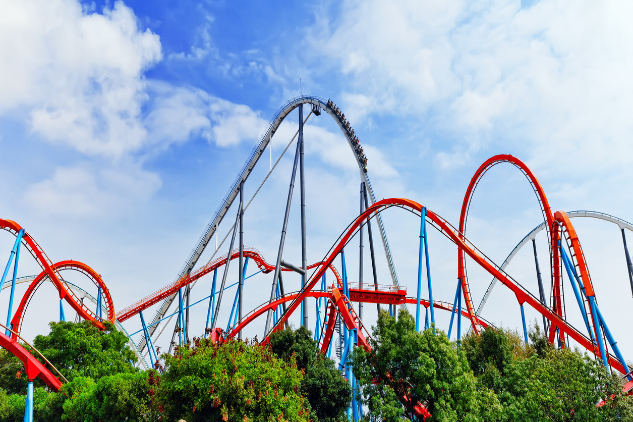 wonderful ride roller coaster