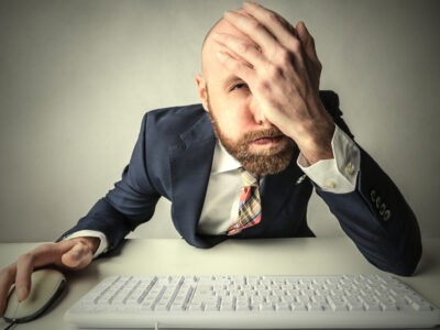 Man at Keyboard, How to Screw Up the Sale of Your Business