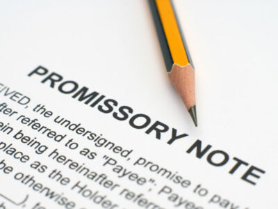 selling a business using a promissory note