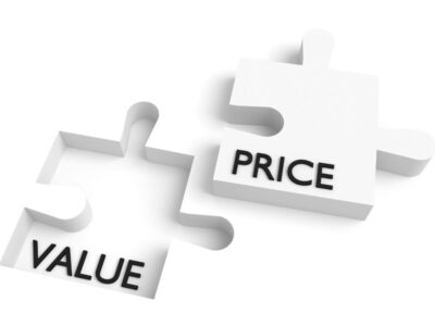 the price a buyer is willing to pay for your business vs the personal value
