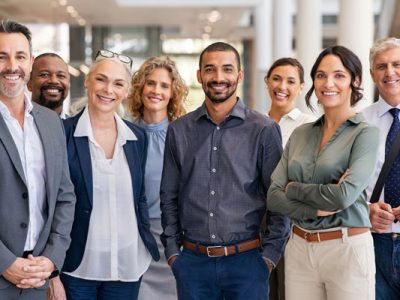 Group of successful business owners