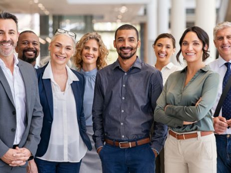 Group of successful business owners